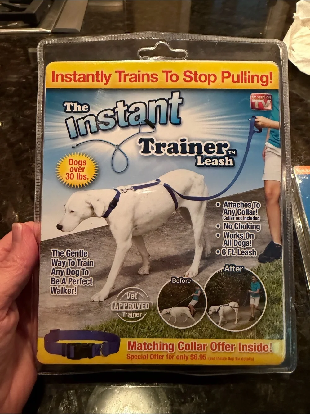 Peti Care Illuminated Nail Clipper with LED Light and dog instant trainer